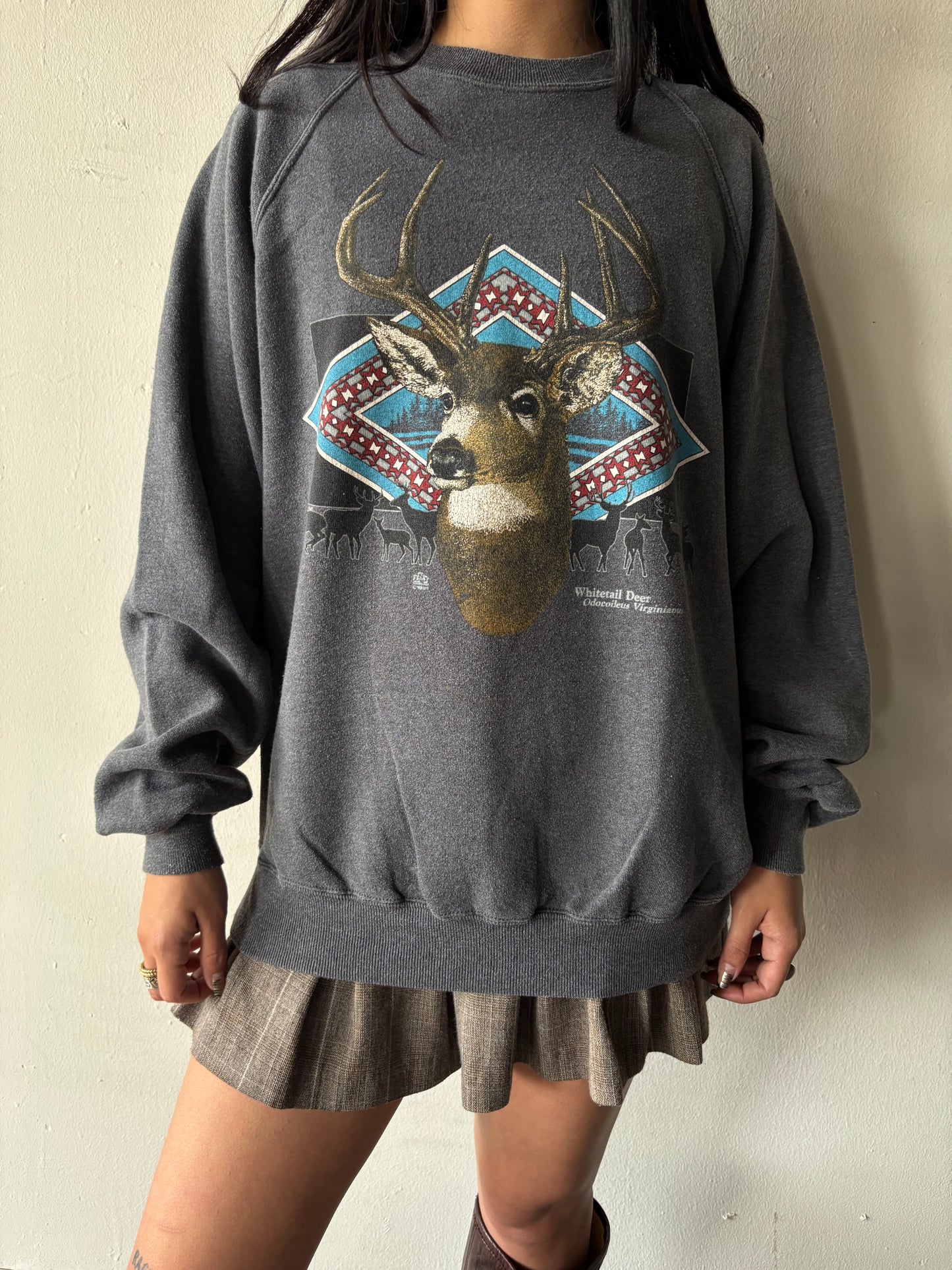 Vintage Deer Crewneck