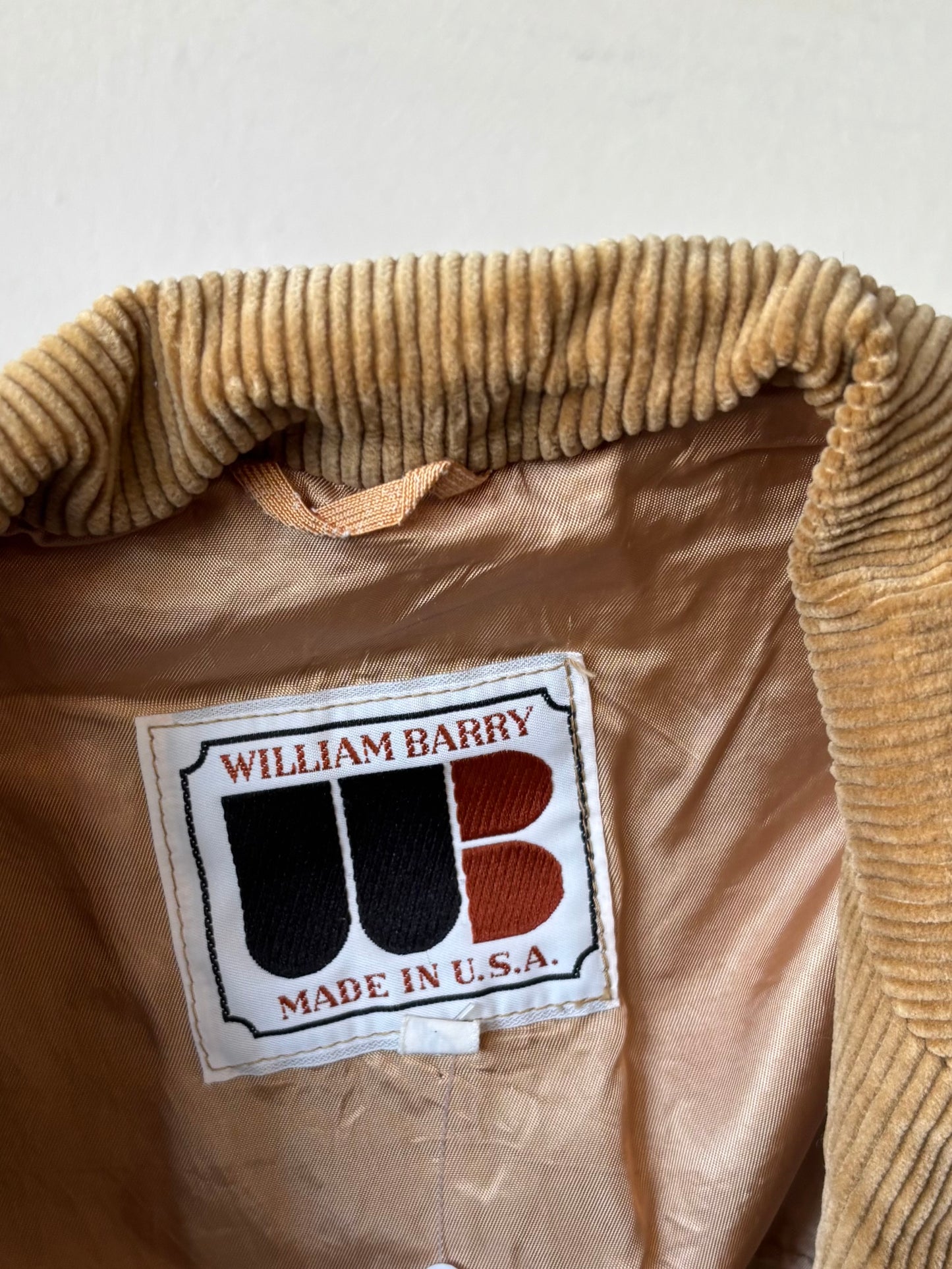 Vintage William Berry Corduroy Blazer