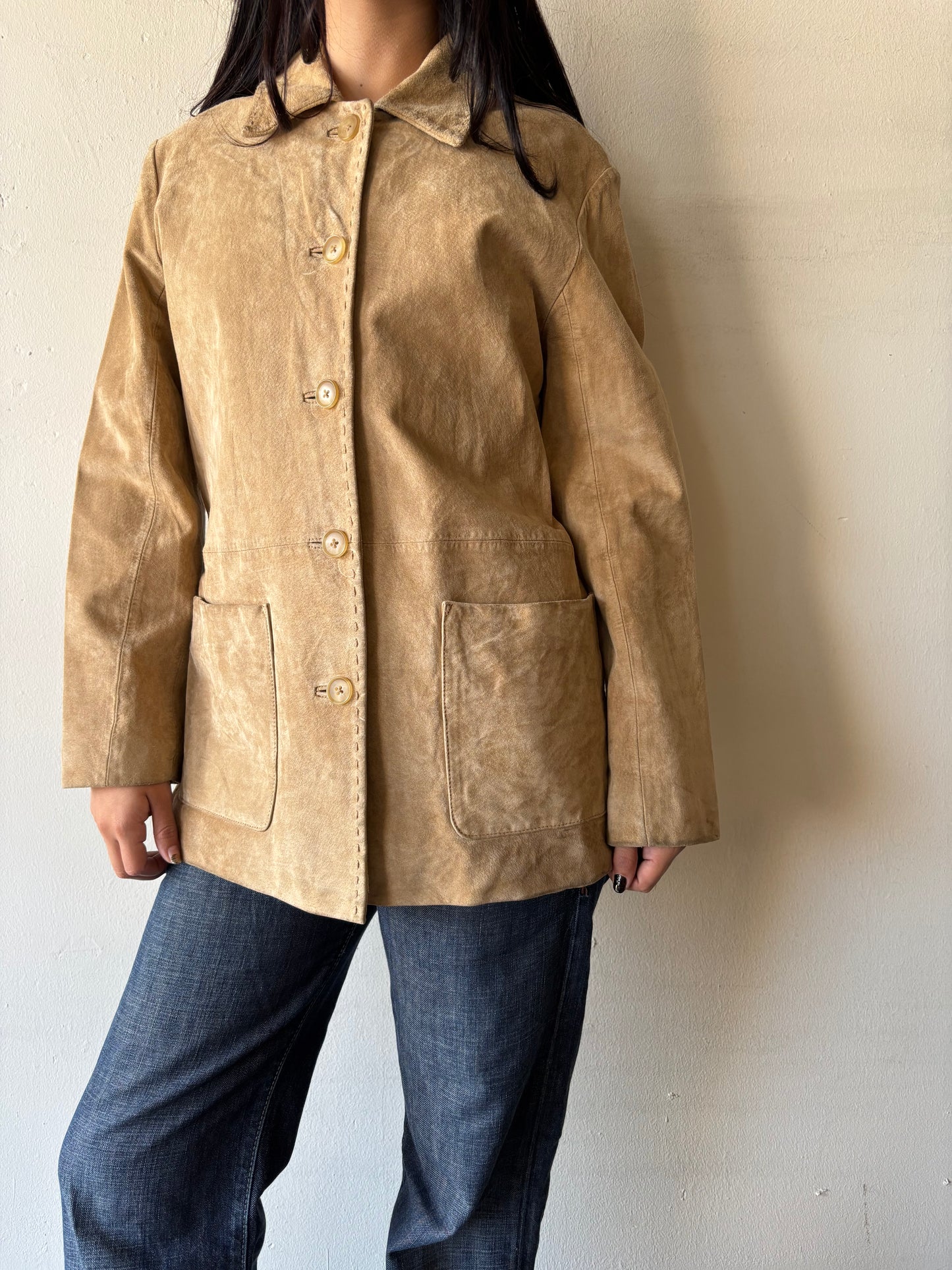 Vintage Eddie Bauer Suede Jacket