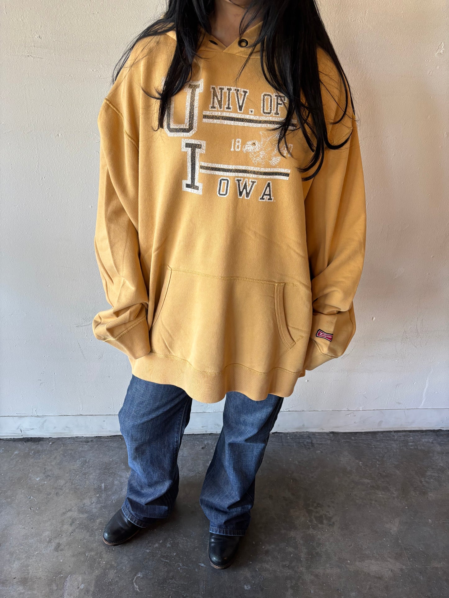Vintage University Of Iowa Hoodie