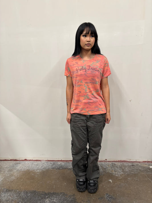 Harley Davidson Camo Top