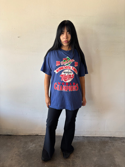 Vintage Minnesota Twins World Champions Shirt