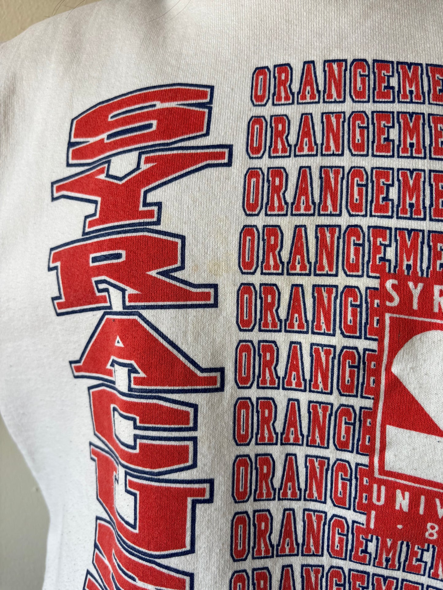 Vintage Syracuse Orangemen Crewneck