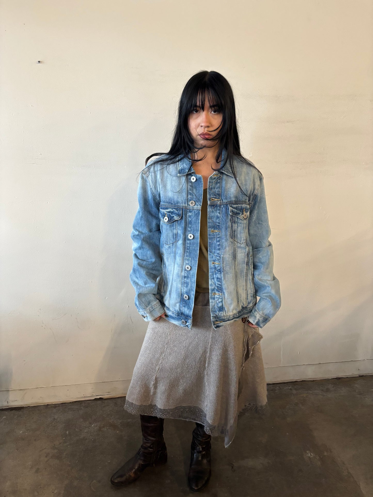 Reworked Ramones Denim Jacket