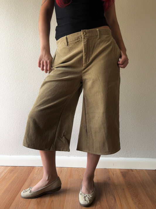 Polo Ralph Lauren Beige Corduroy Baggy Jorts