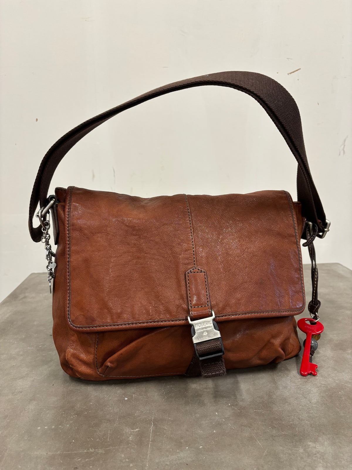 Fossil Leather Bag