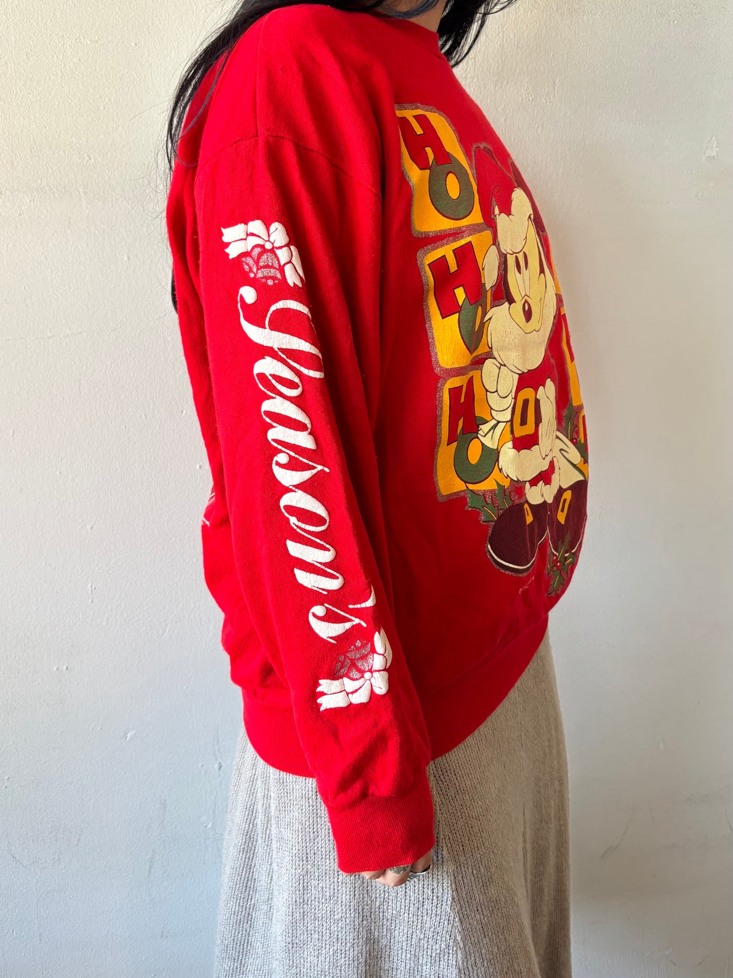 Vintage Mickey Mouse Christmas Crewneck