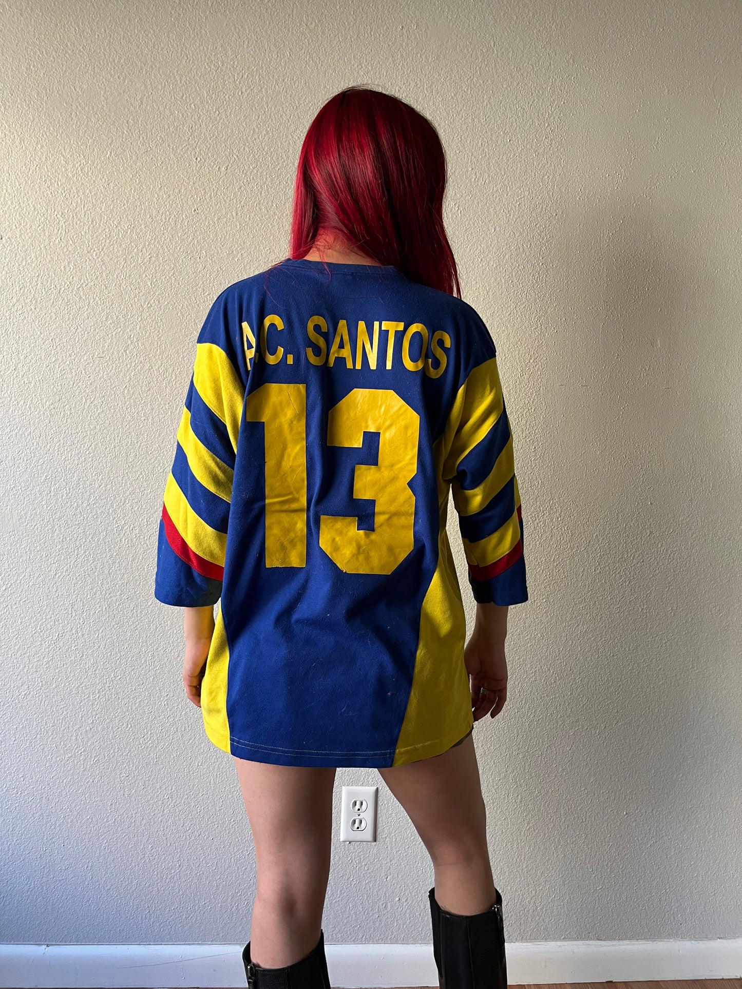 Vintage Adidas America Antonio Carlos Santos Jersey Shirt