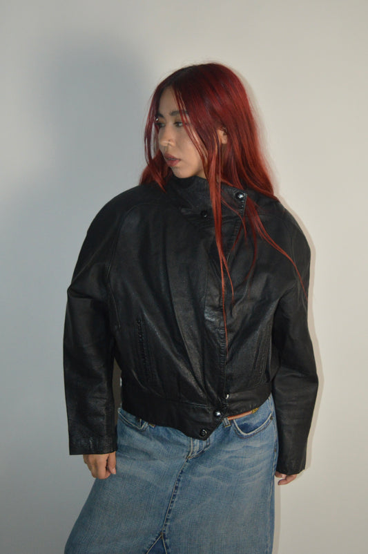 Vintage Wilson’s Cinched Leather Jacket