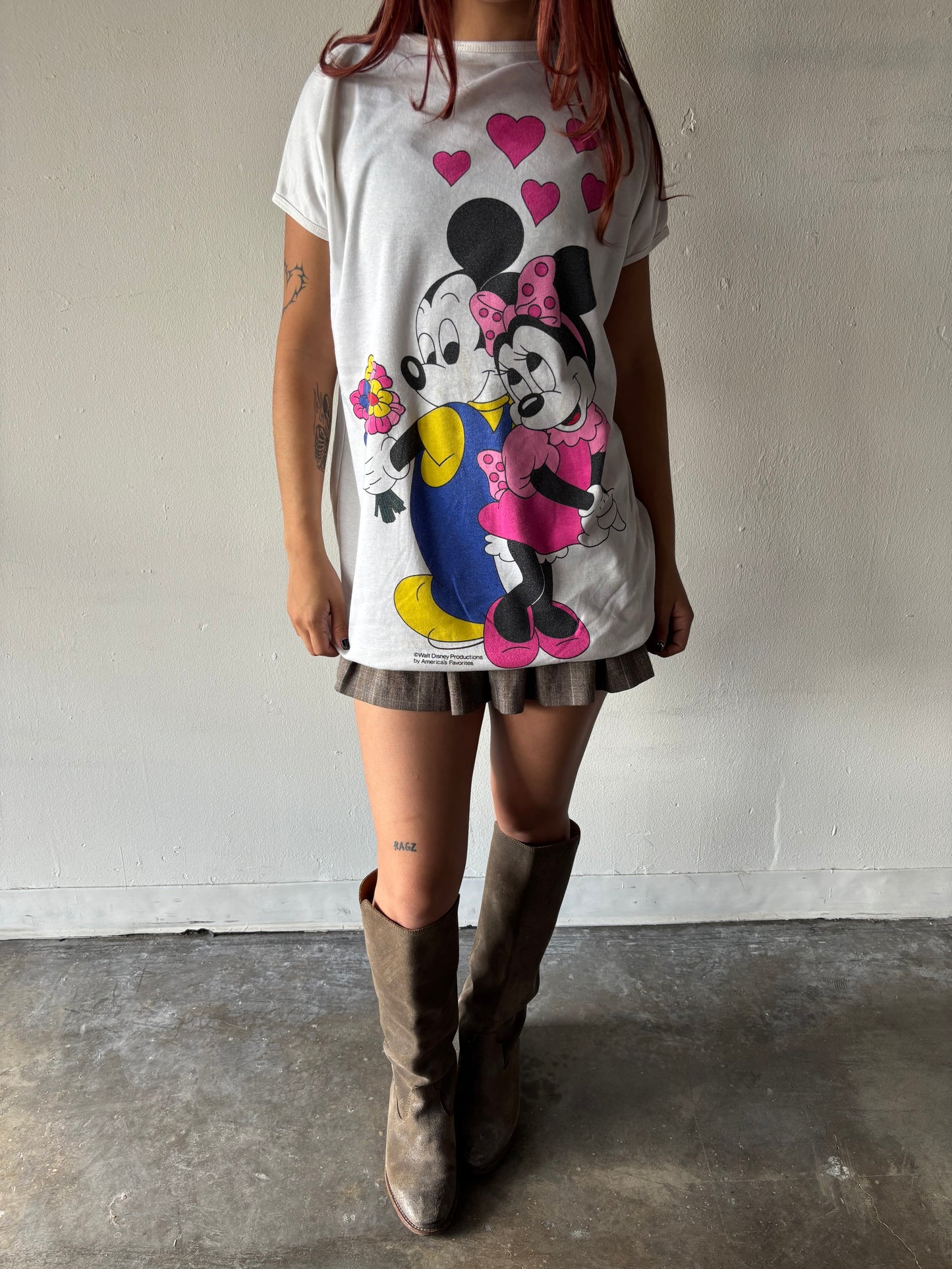 Vintage Mickey & Minnie Mouse Shirt