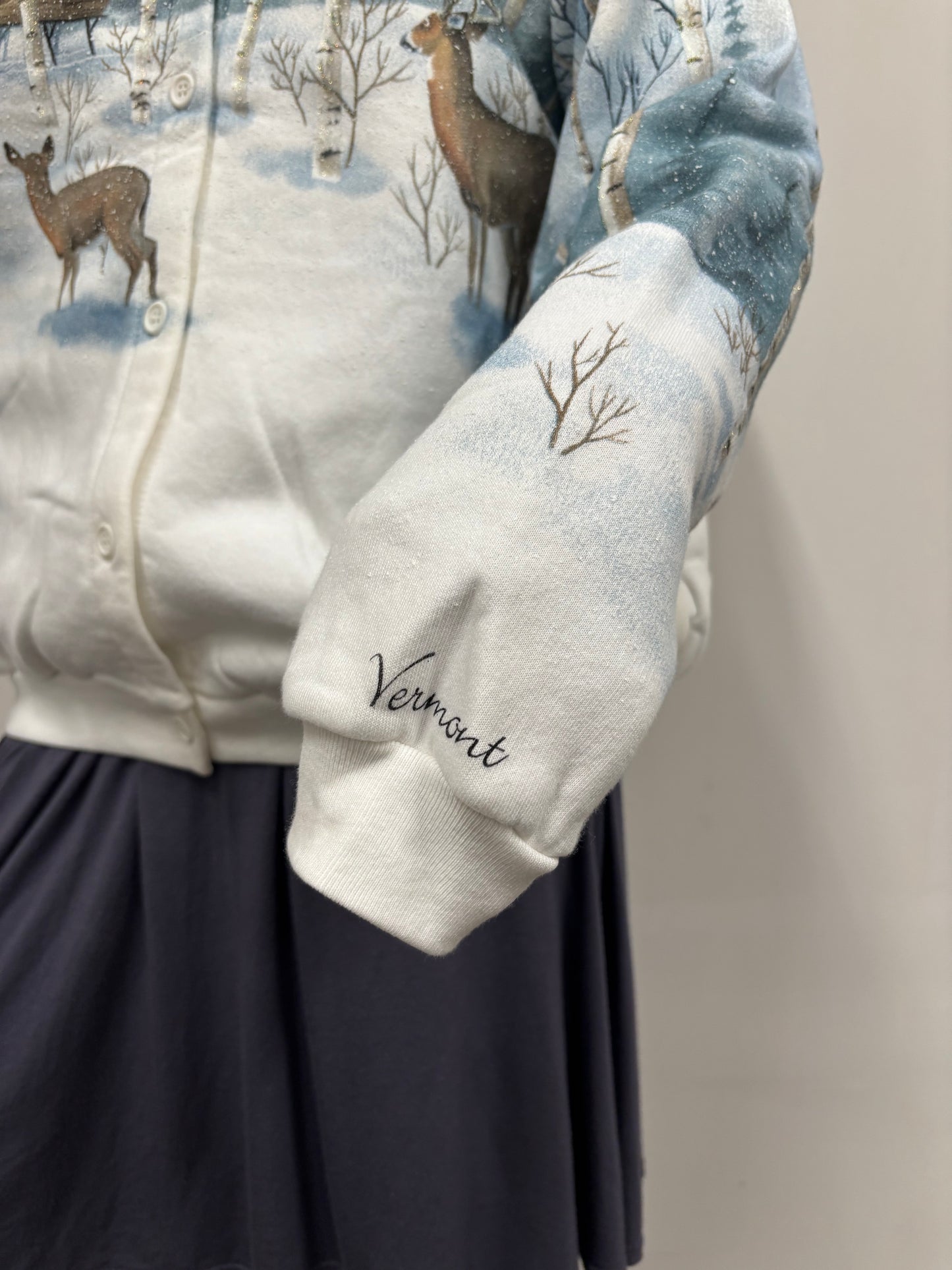 Vintage Winter Forest Jacket