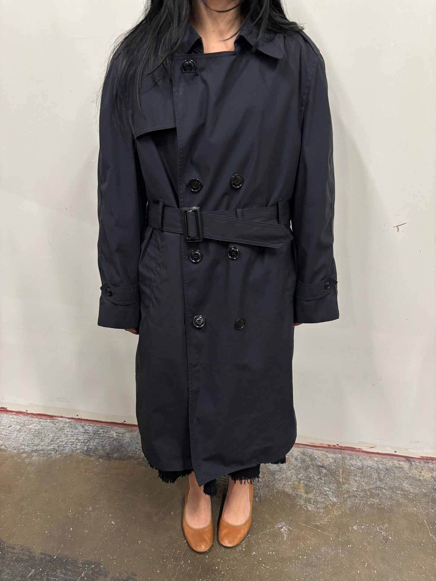 Vintage Carrison Collection Black Coat