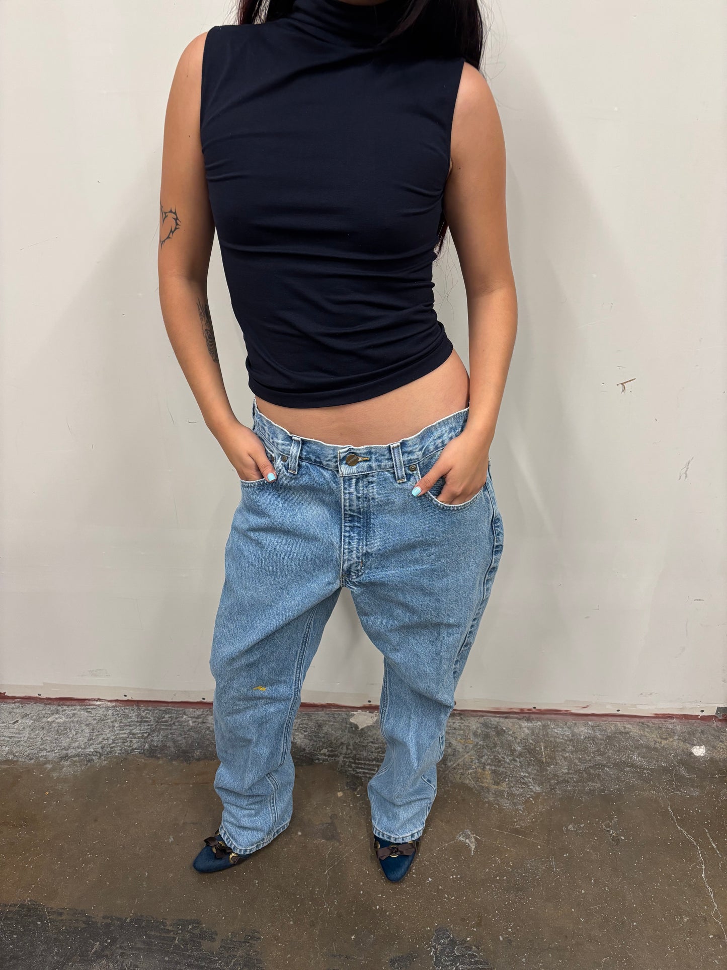 Vintage Carhartt Light Wash Denim Jeans