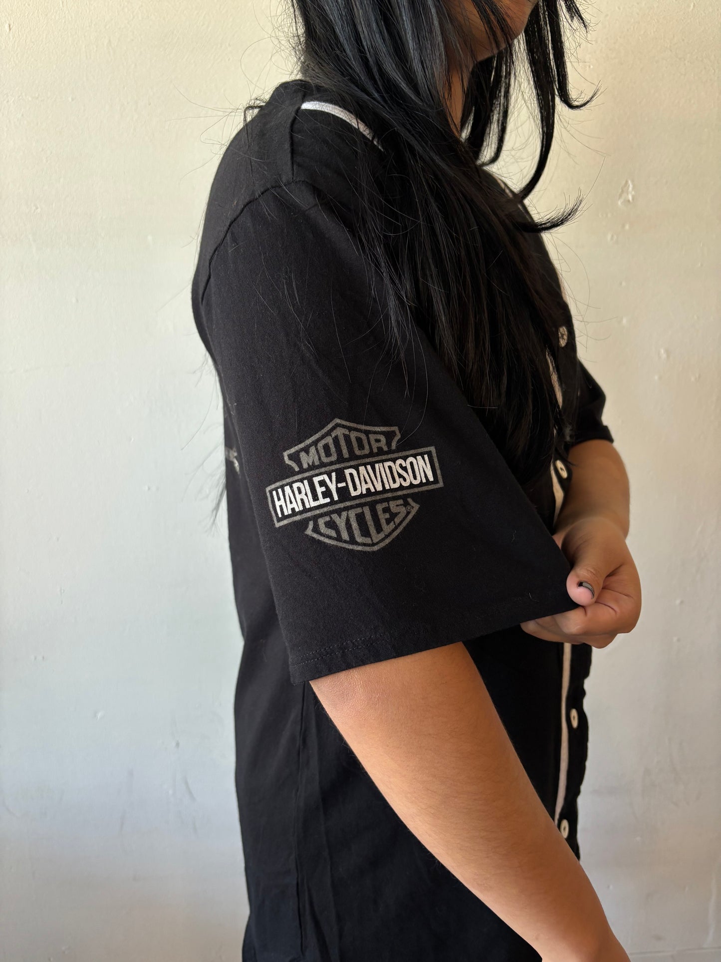 Vintage Harley Davidson Las Vegas Buttoned Shirt