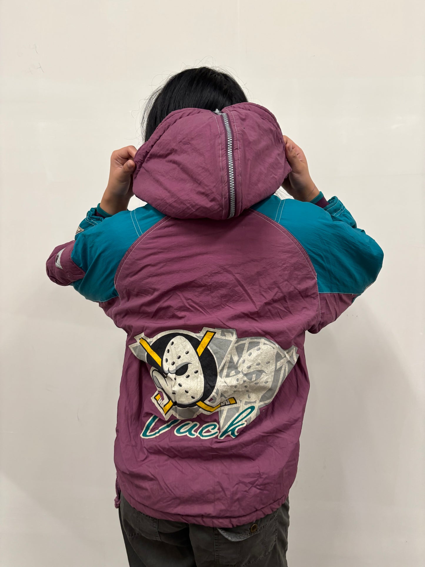 Vintage Mighty Duck Puffer Jacket
