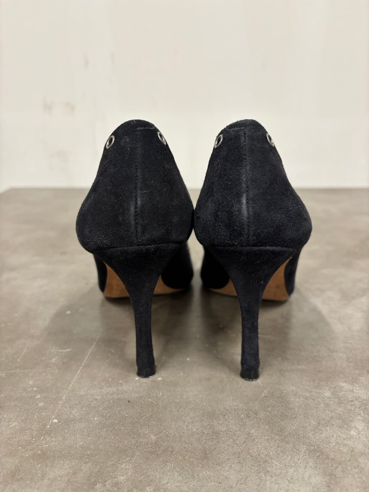 Coach Rivet Black Heels