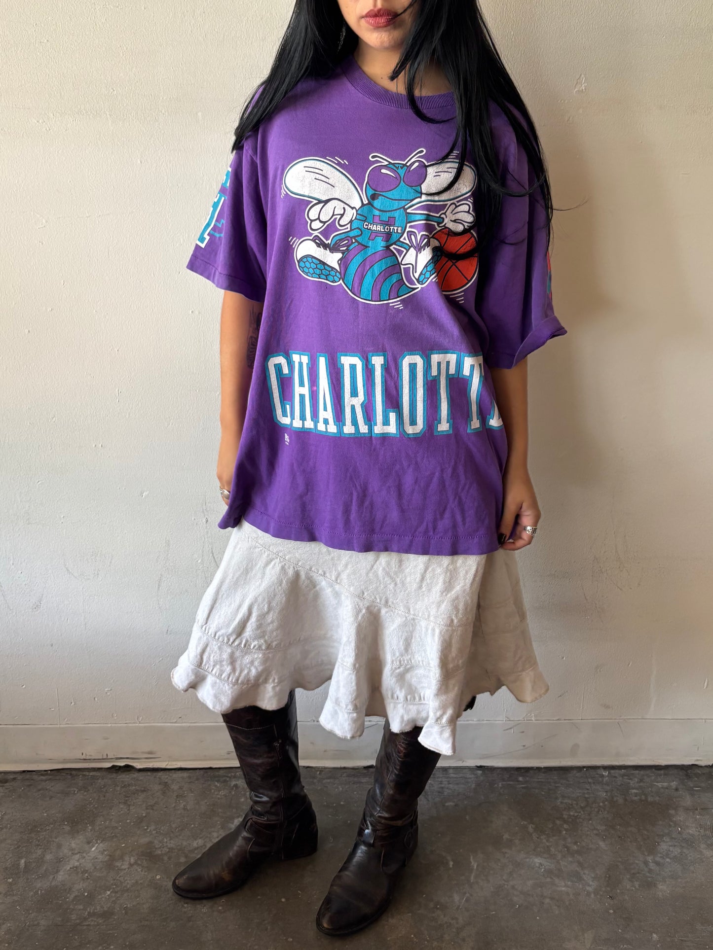 Vintage Charlotte Hornets Shirt