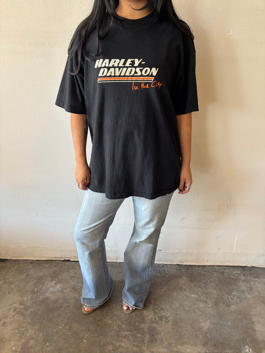 Vintage Harley Davidson In The City Shirt