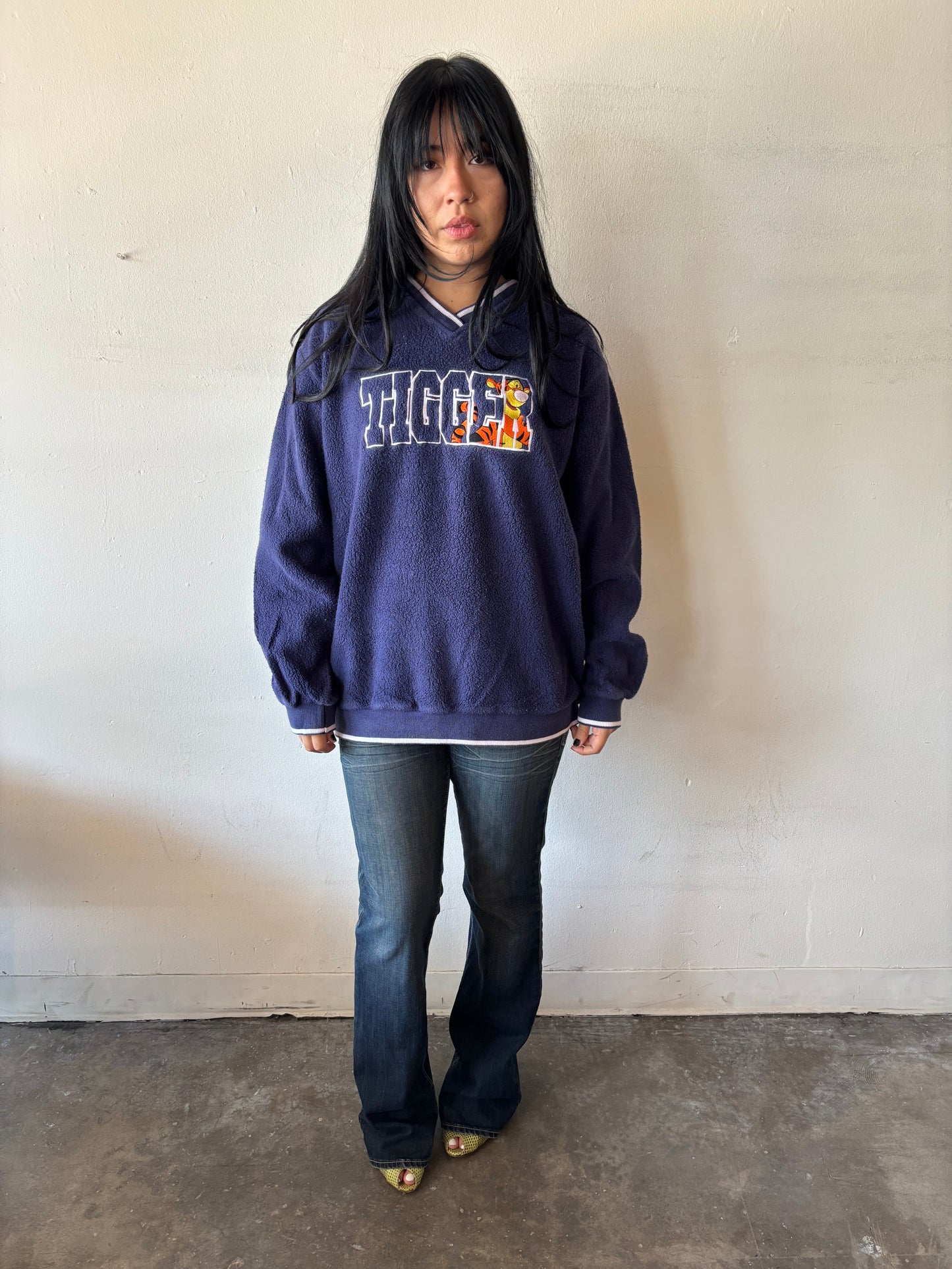 Vintage Tigger Fleece Crewneck