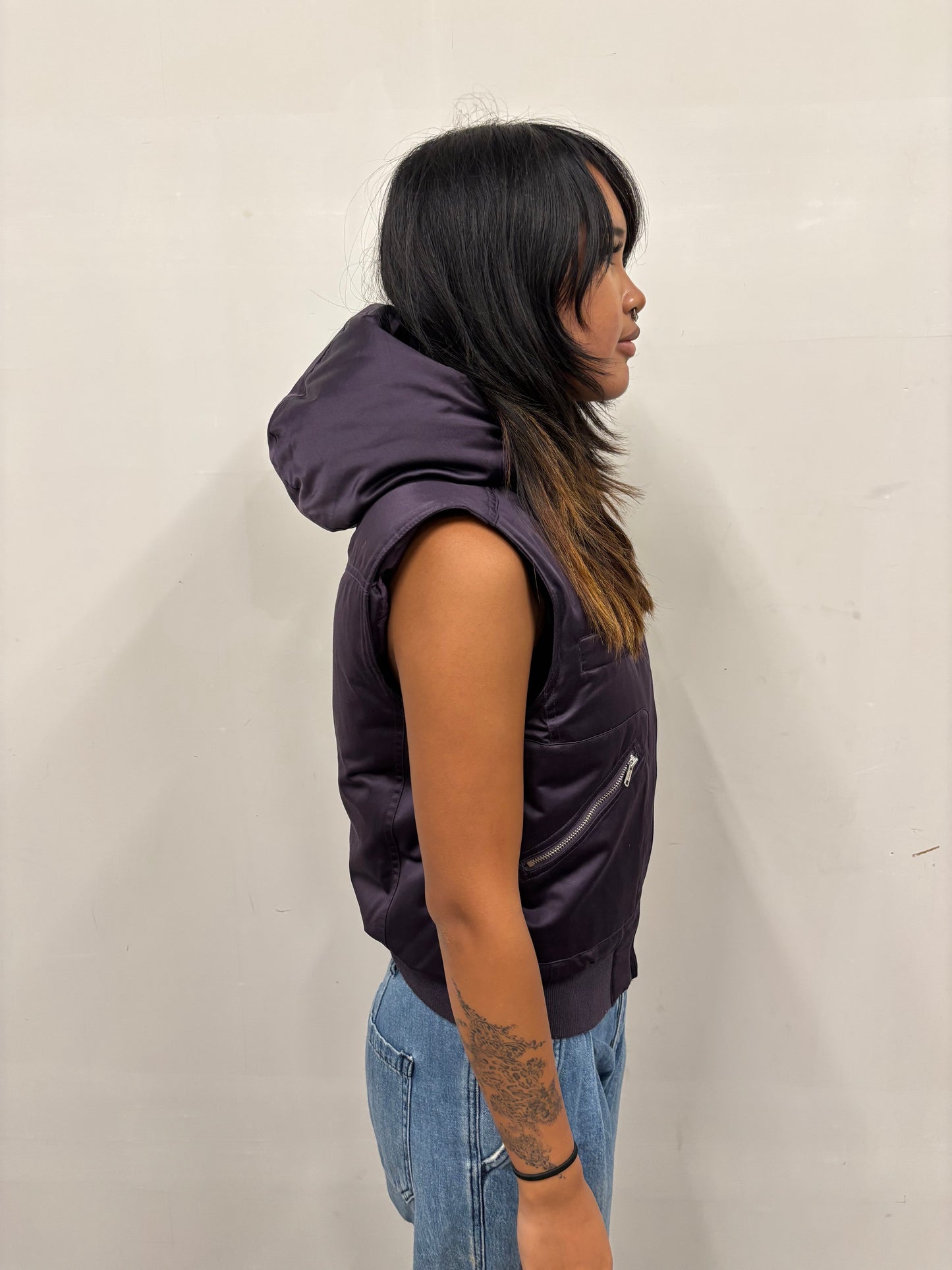 Vintage Ralph Lauren Purple Puffer Jacket