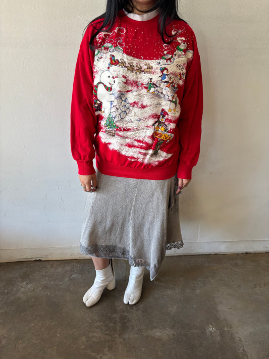 North Pole Christmas Crewneck