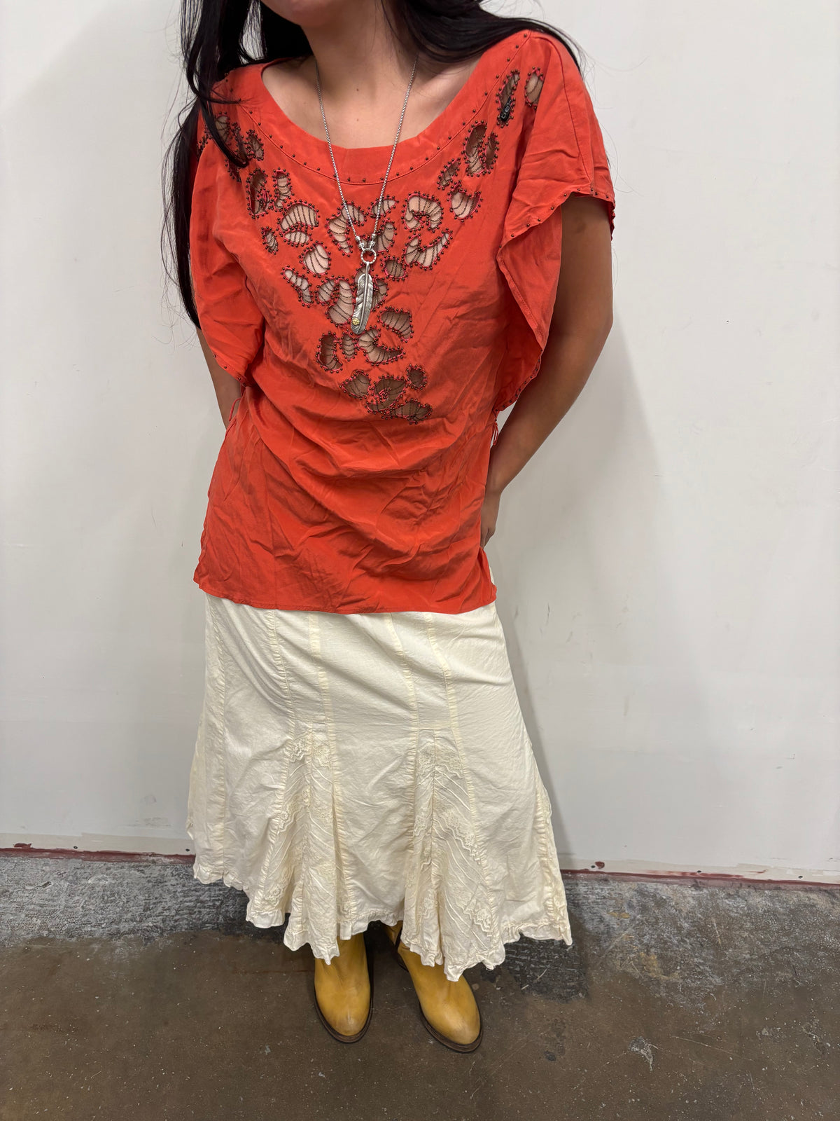 Vintage Bebe Beaded Top
