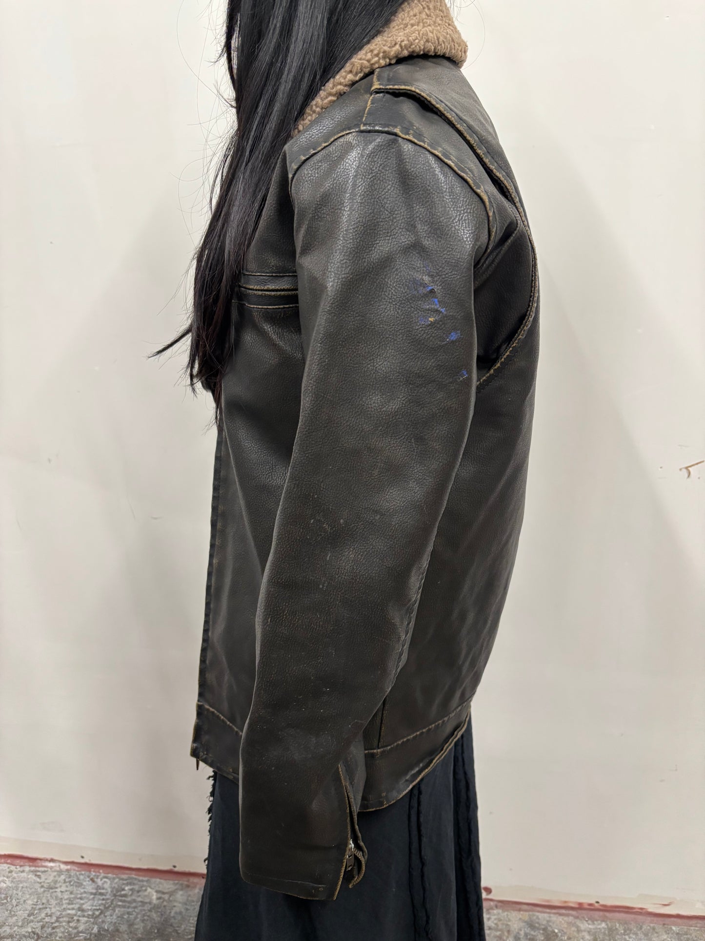 Vintage Aeropostale Leather Jacket