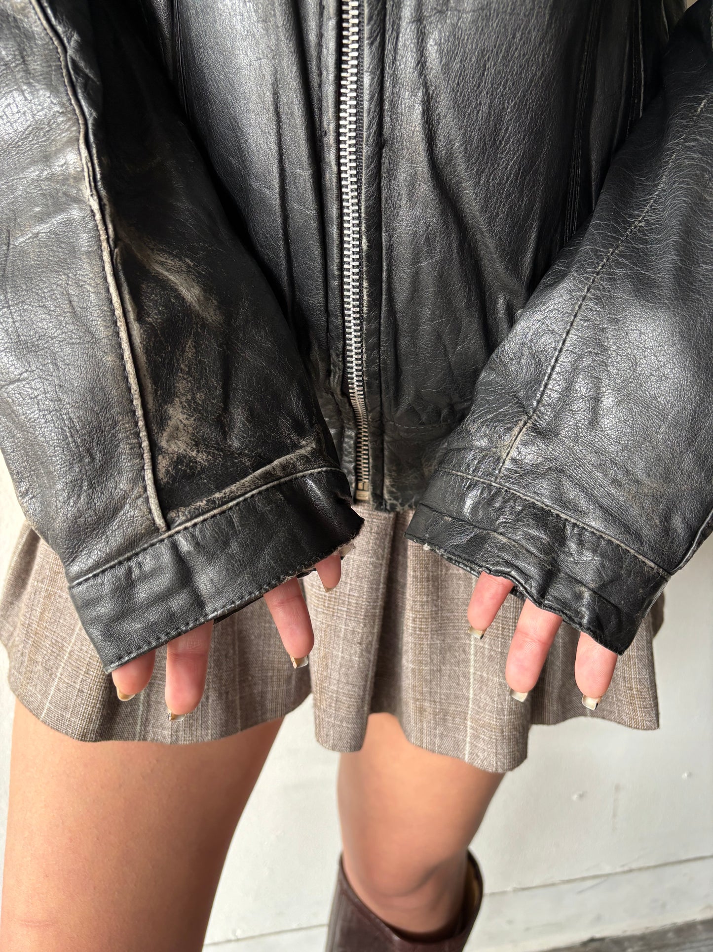 Vintage Raffaelo Leather Jacket