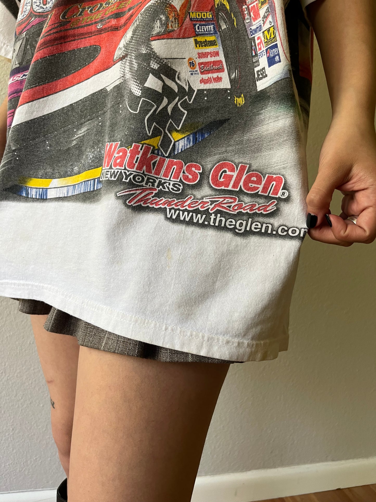 Vintage 2000 NASCAR Racing All Over Print Shirt