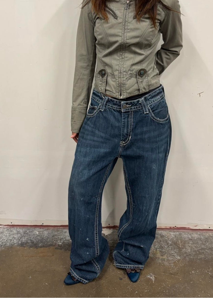 Vintage Distressed Jeans
