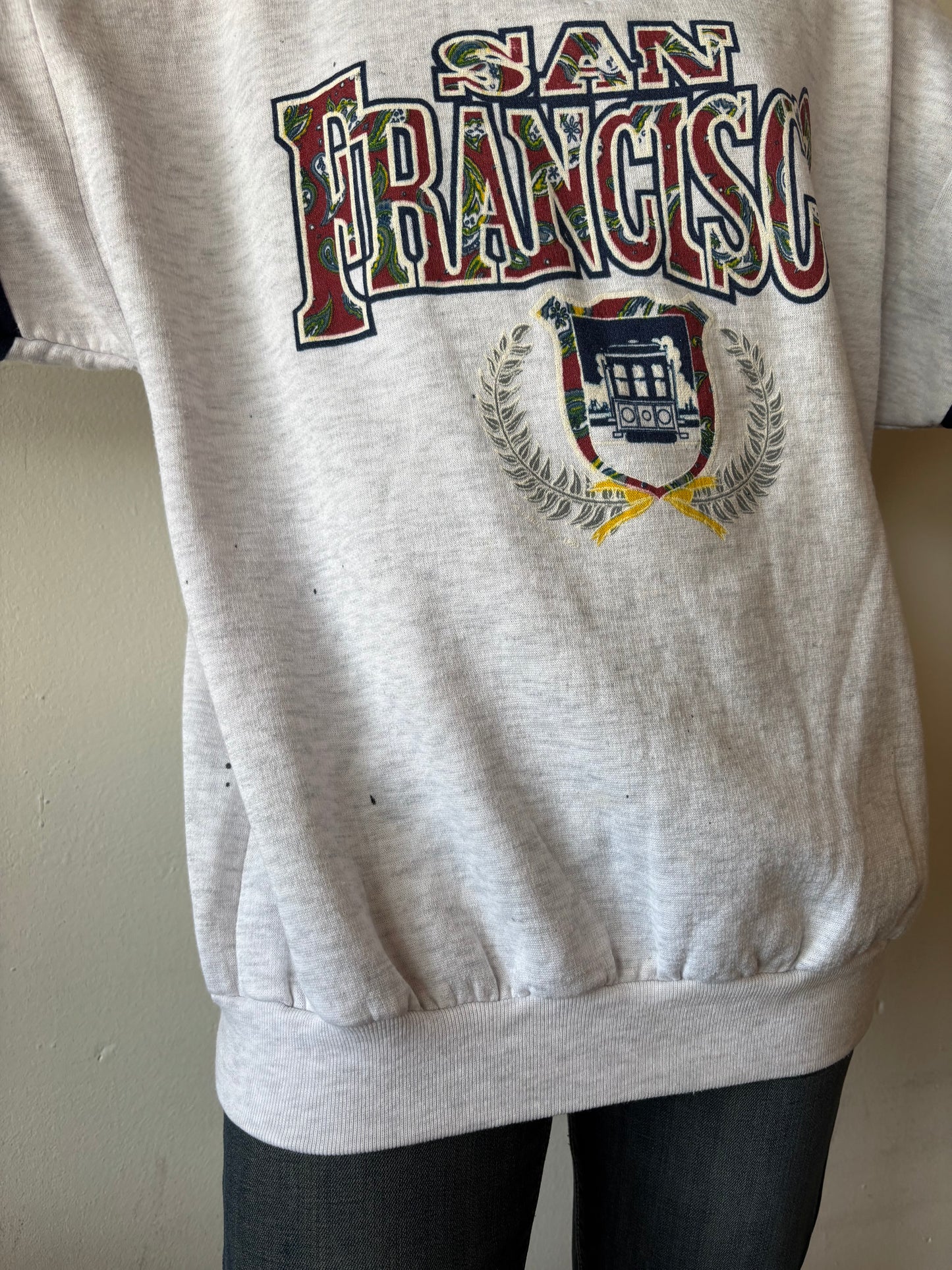 Vintage San Francisco Quarter Zip Crewneck