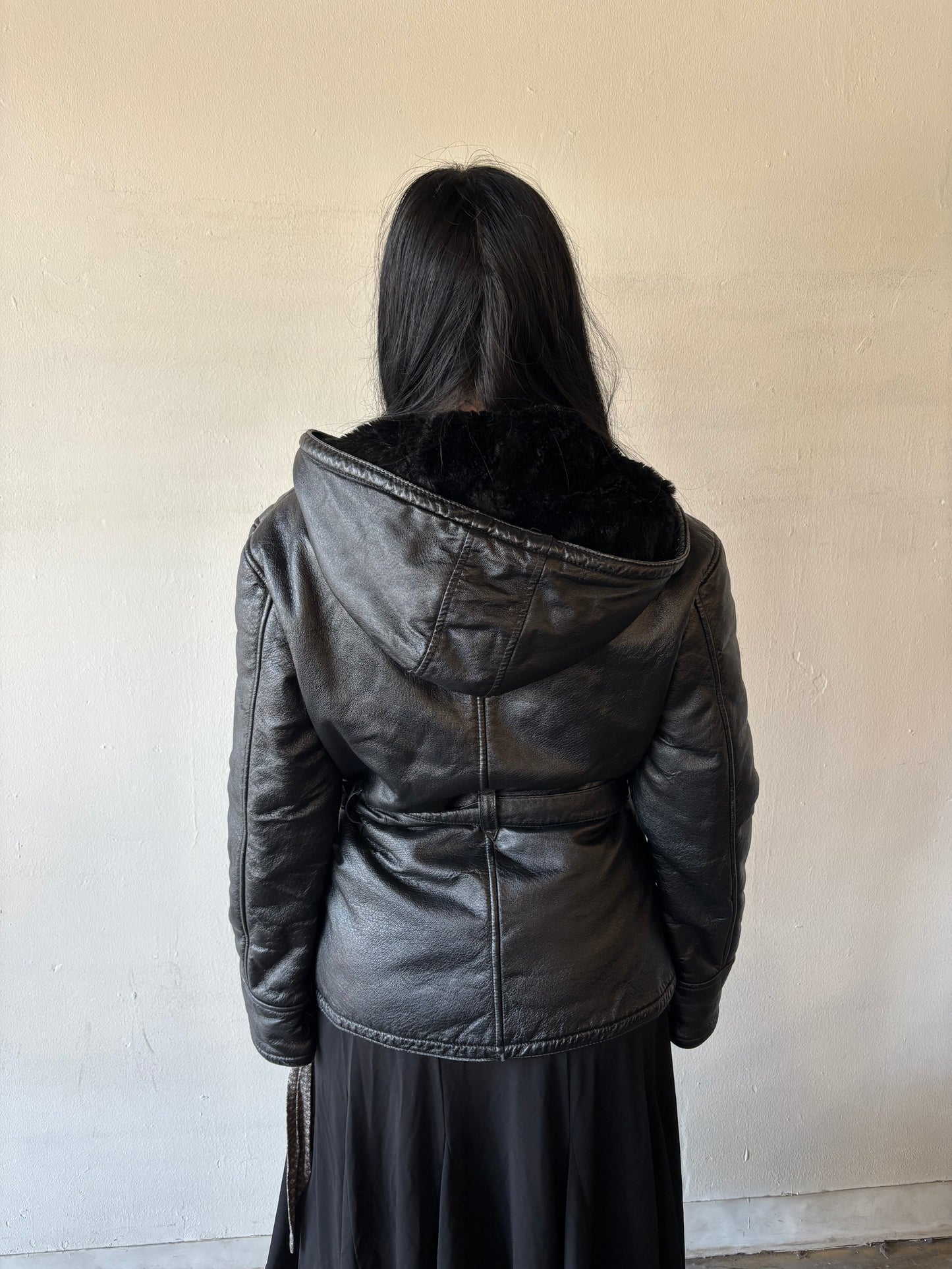 Vintage Wilson’s Leather Fur Jacket