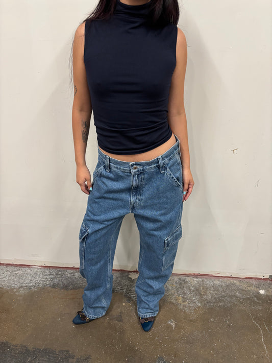 Vintage Silver Tab Denim Jeans