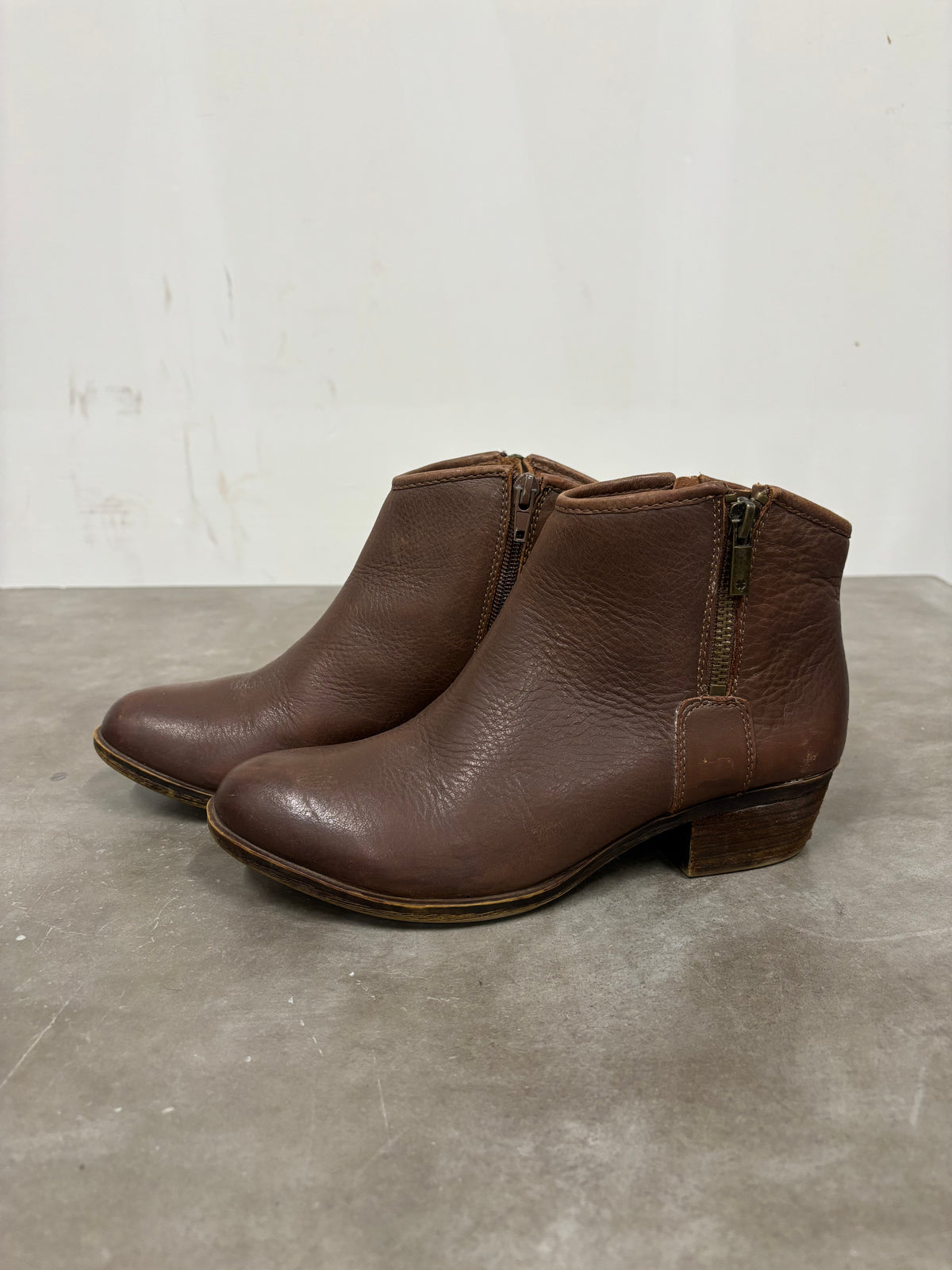 Lucky Brand Brown Ankle Boots