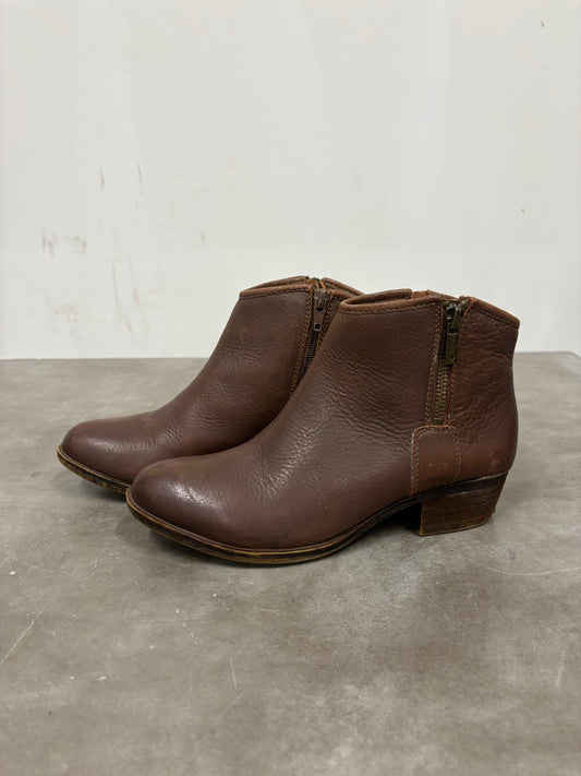 Lucky Brand Brown Ankle Boots