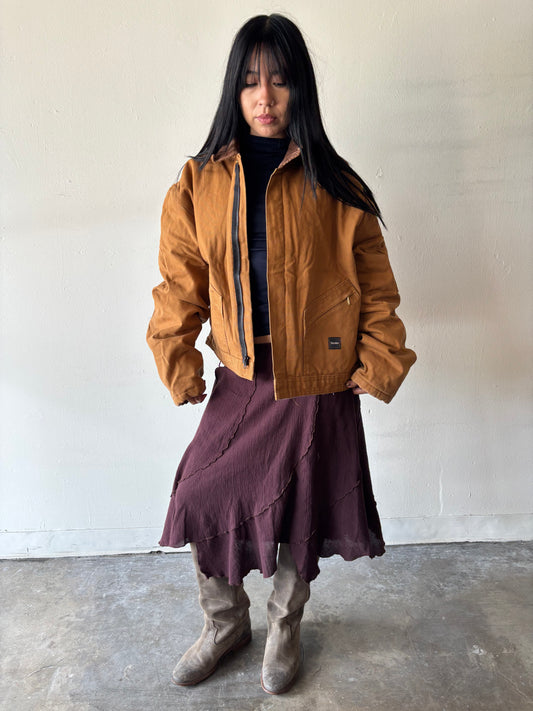 Vintage Walls Brown Workwear Jacket