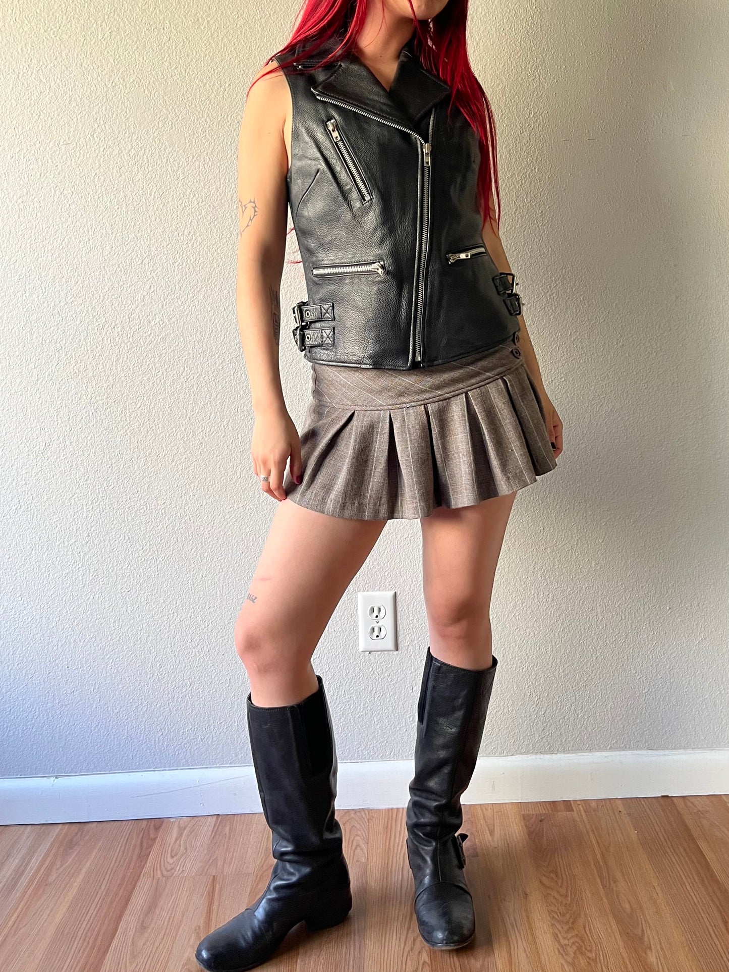 Vintage Leather Vest