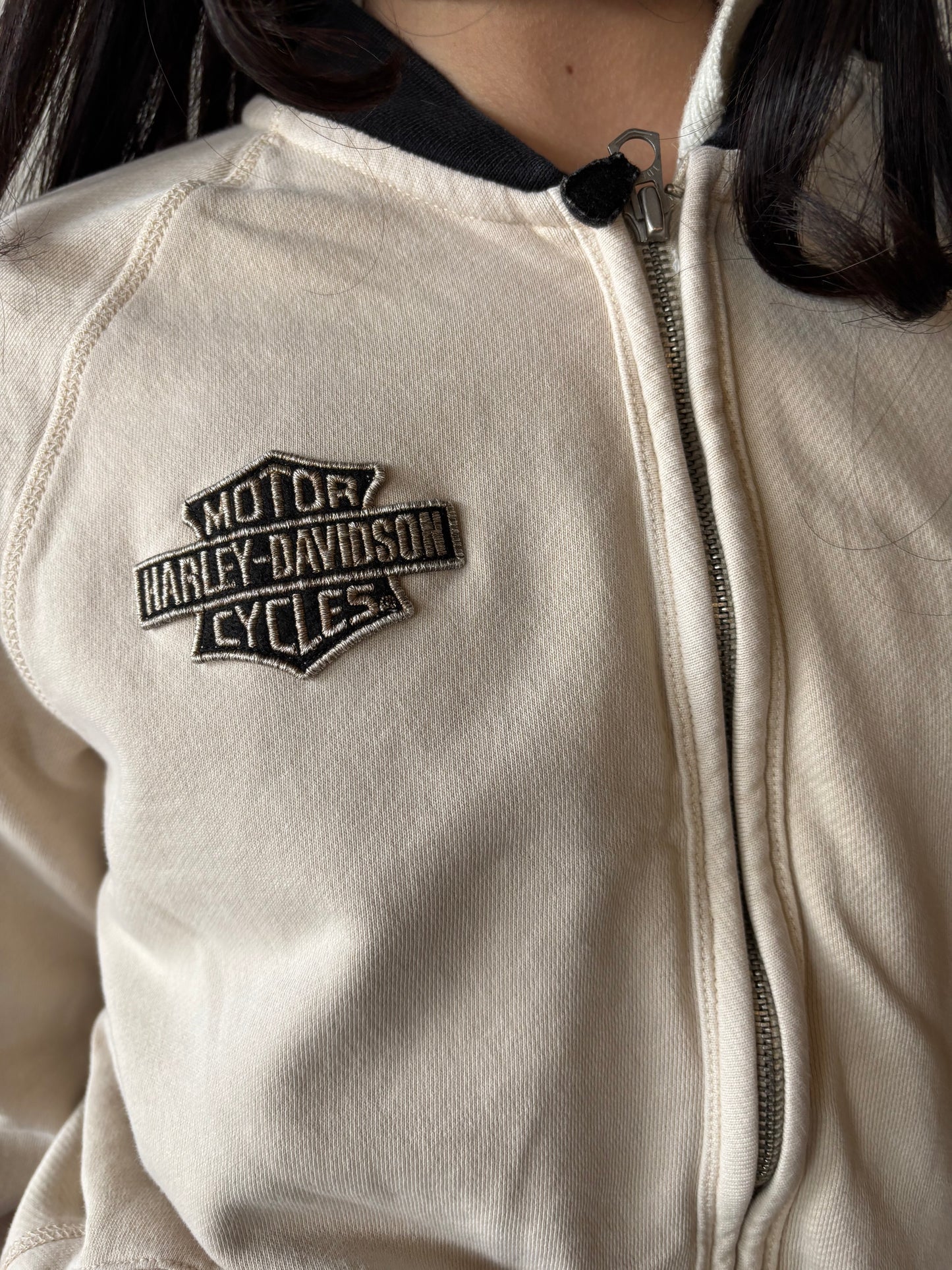 Vintage Harley Davidson Zip Up Jacket