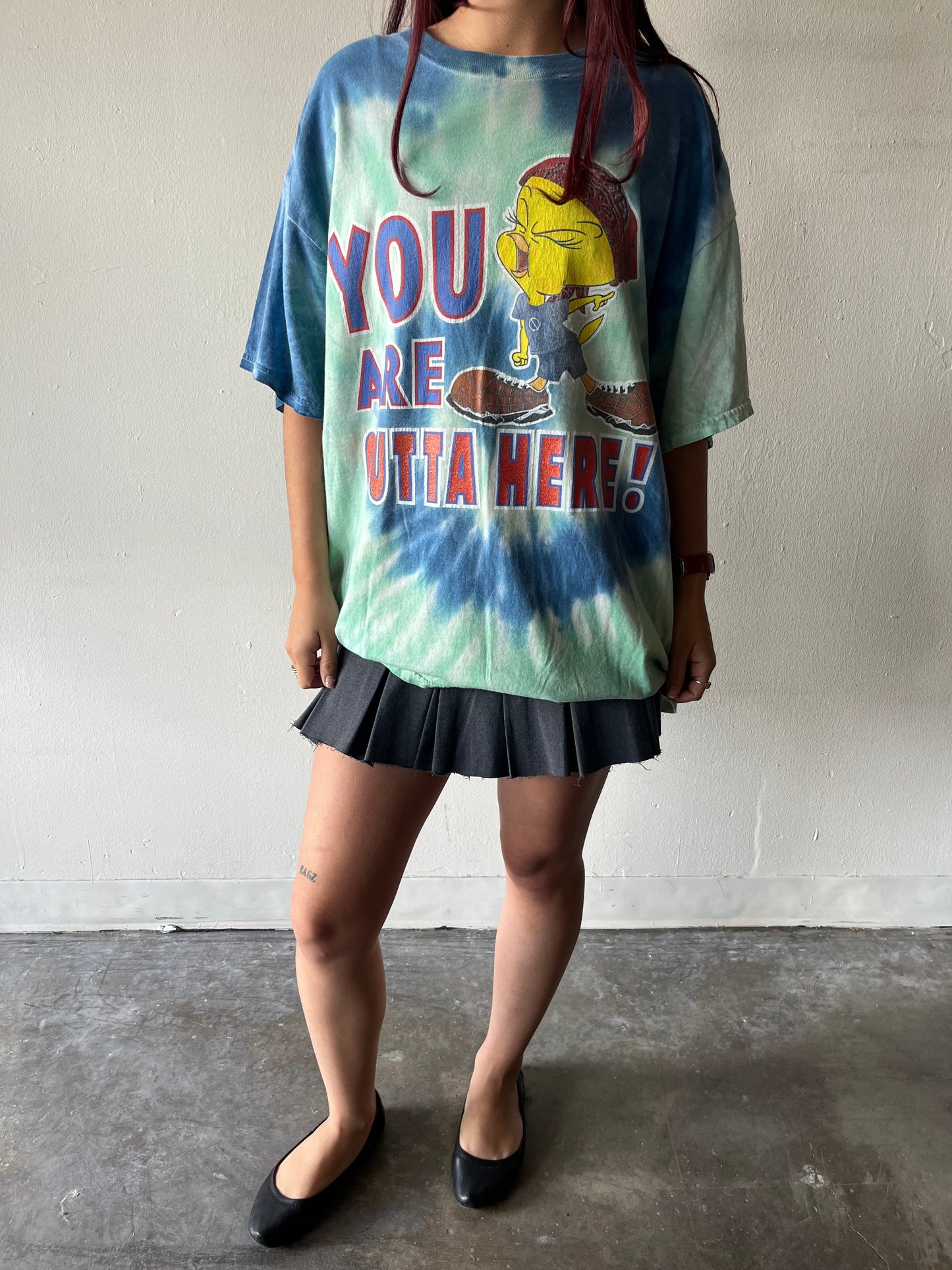 Vintage Tweety Bird Tie Dye Shirt