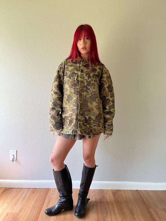 Vintage Camouflage Carhartt Workwear Jacket