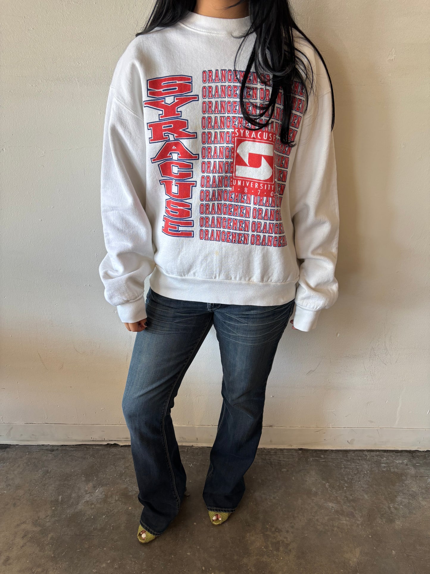 Vintage Syracuse Orangemen Crewneck