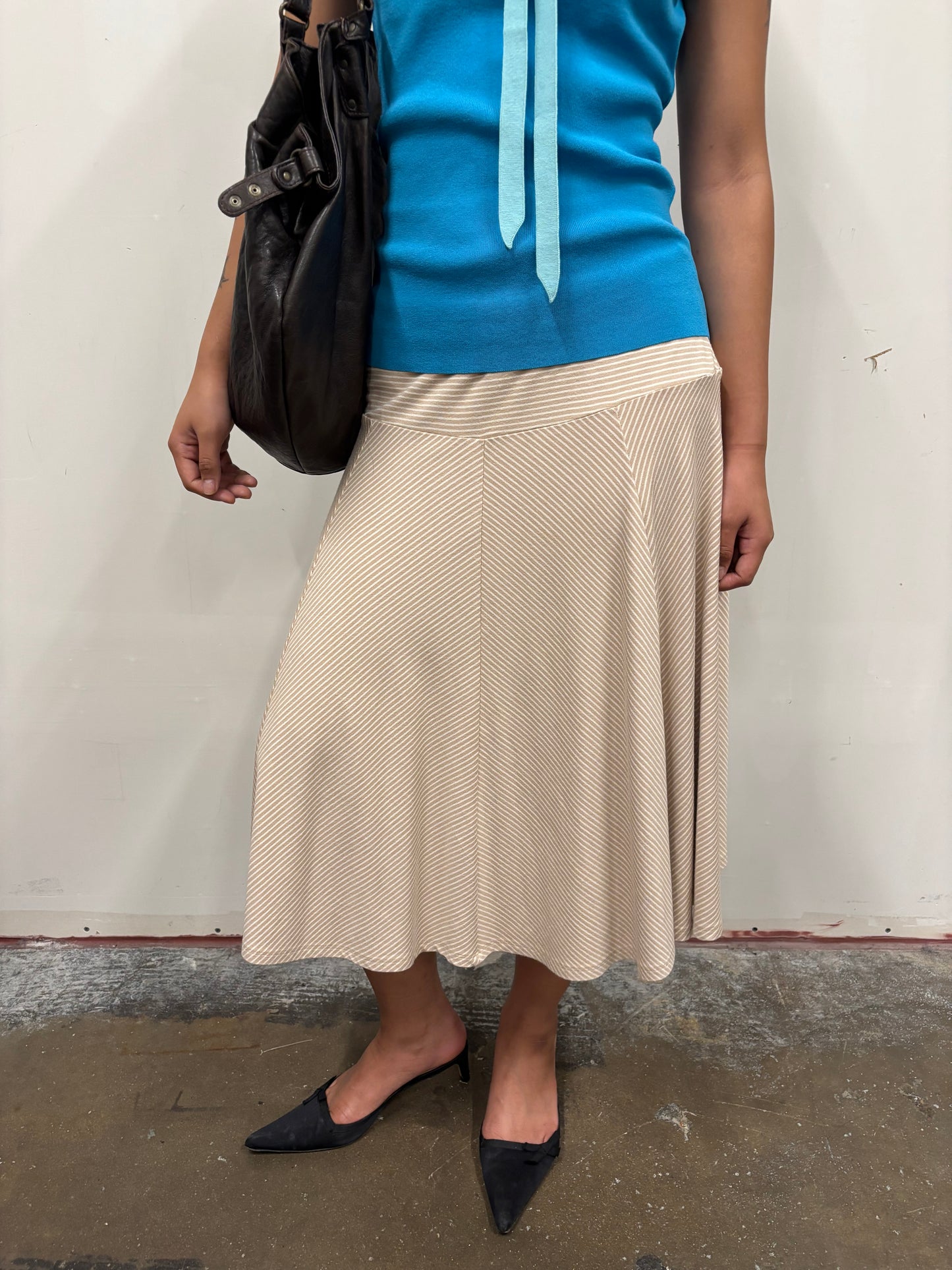 Talbots Striped Skirt