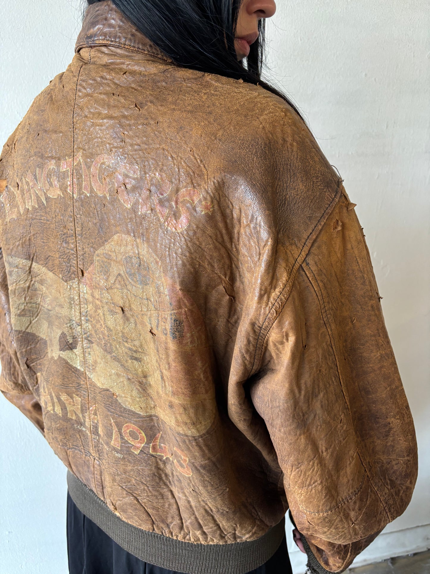 Vintage Avirex Flight Leather Jacket