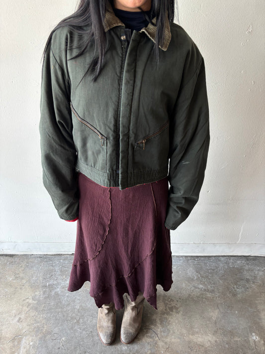 Vintage Walls Green Workwear Jacket