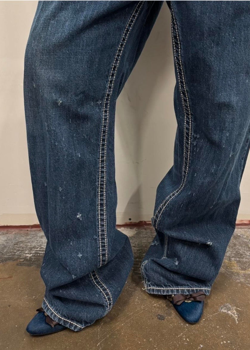 Vintage Distressed Jeans