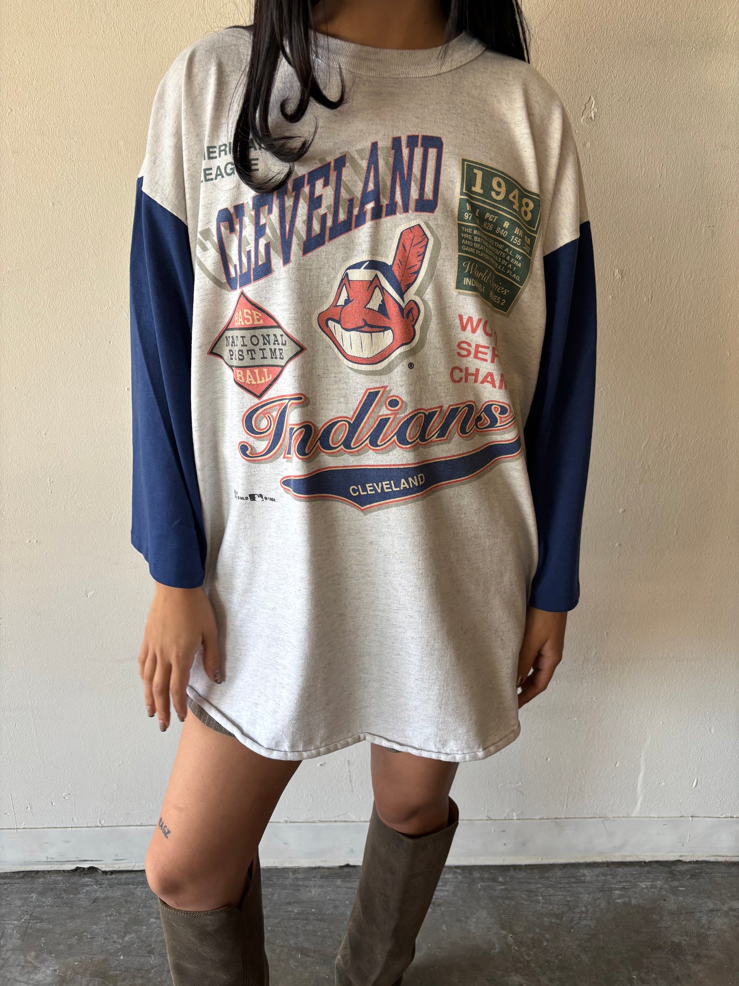 Vintage Cleveland Indians World Series Championship Shirt