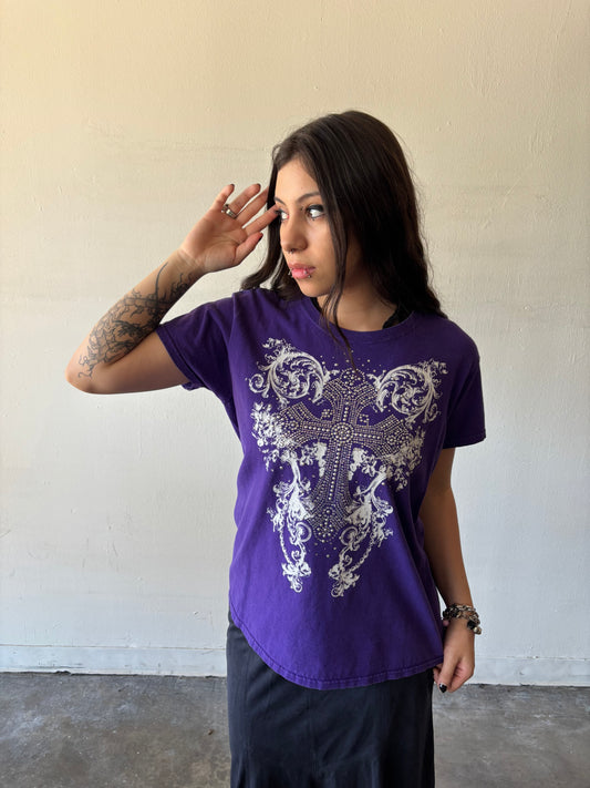Y2K Cross Shirt