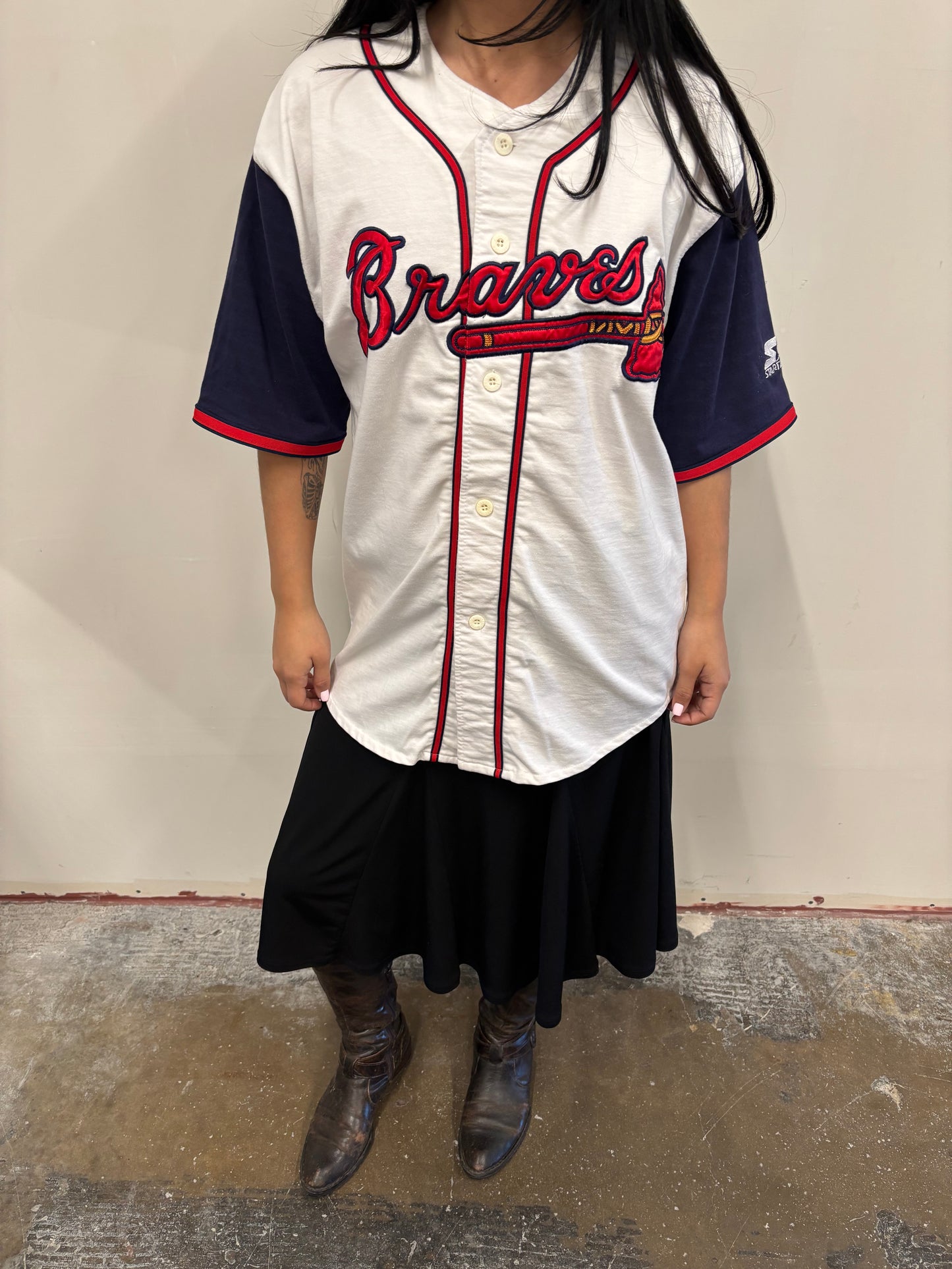 Vintage Atlanta Braves Jersey Shirt