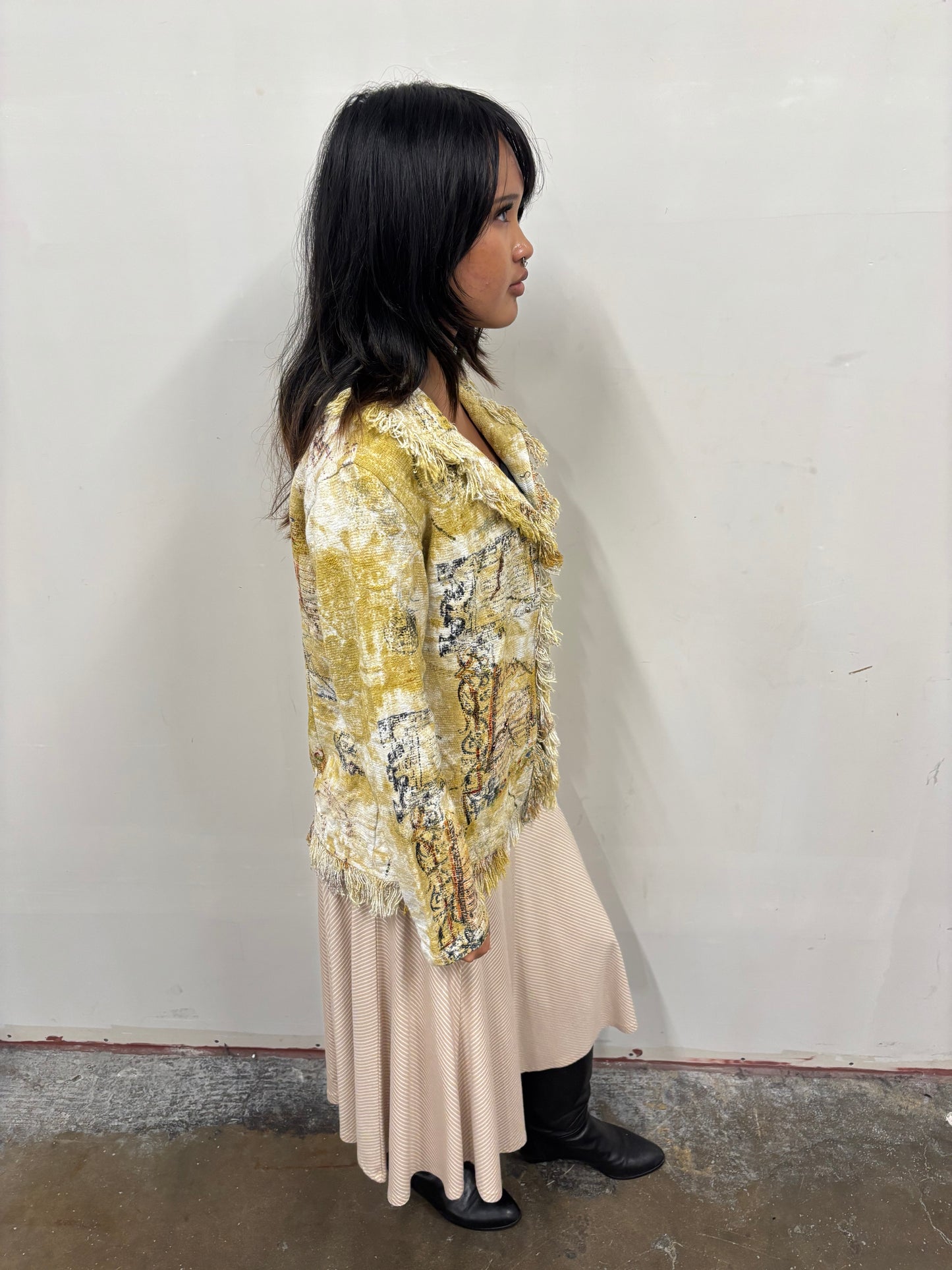 Vintage New Direction Fringe Jacket