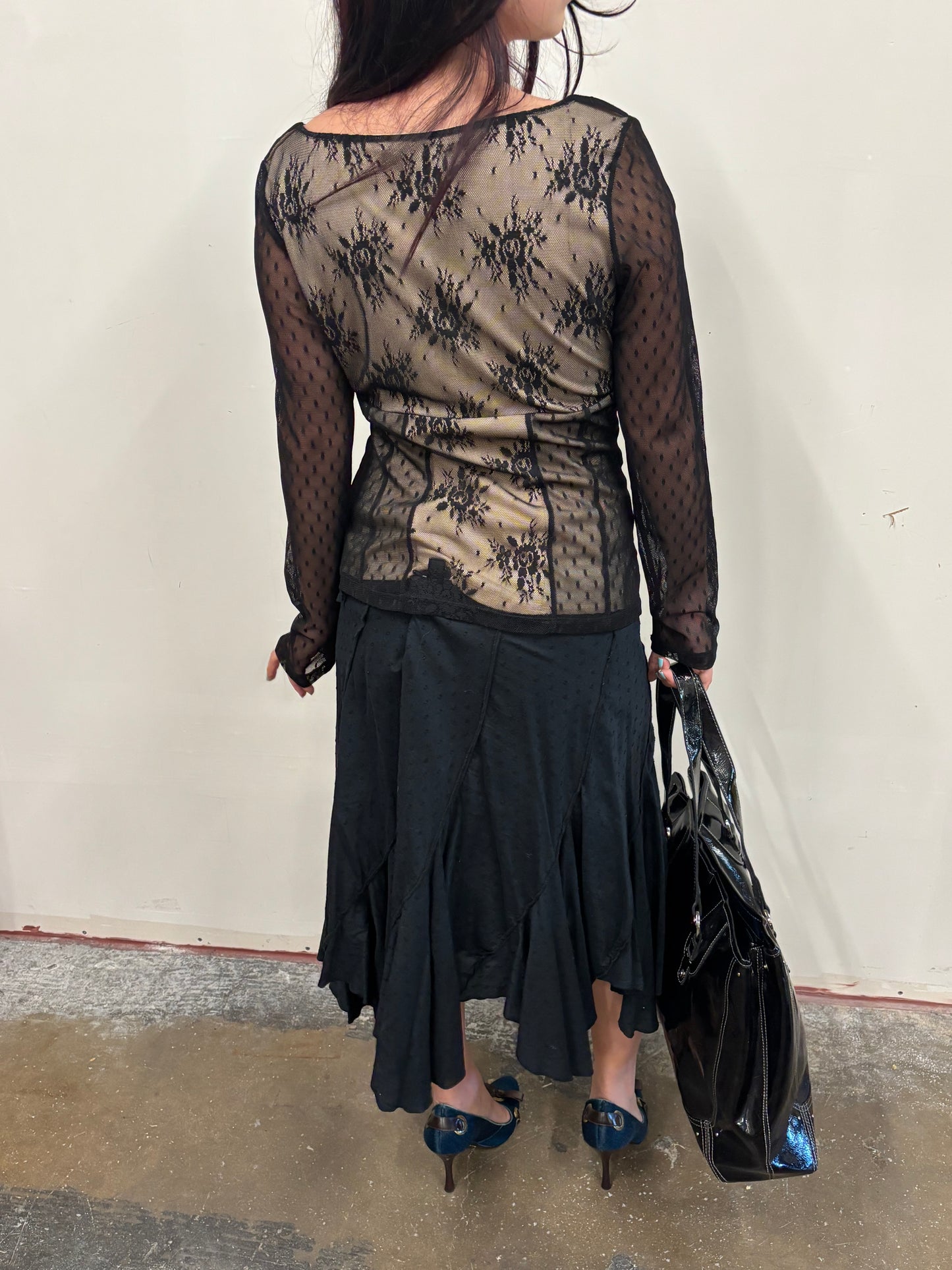 NY Company Laced Top